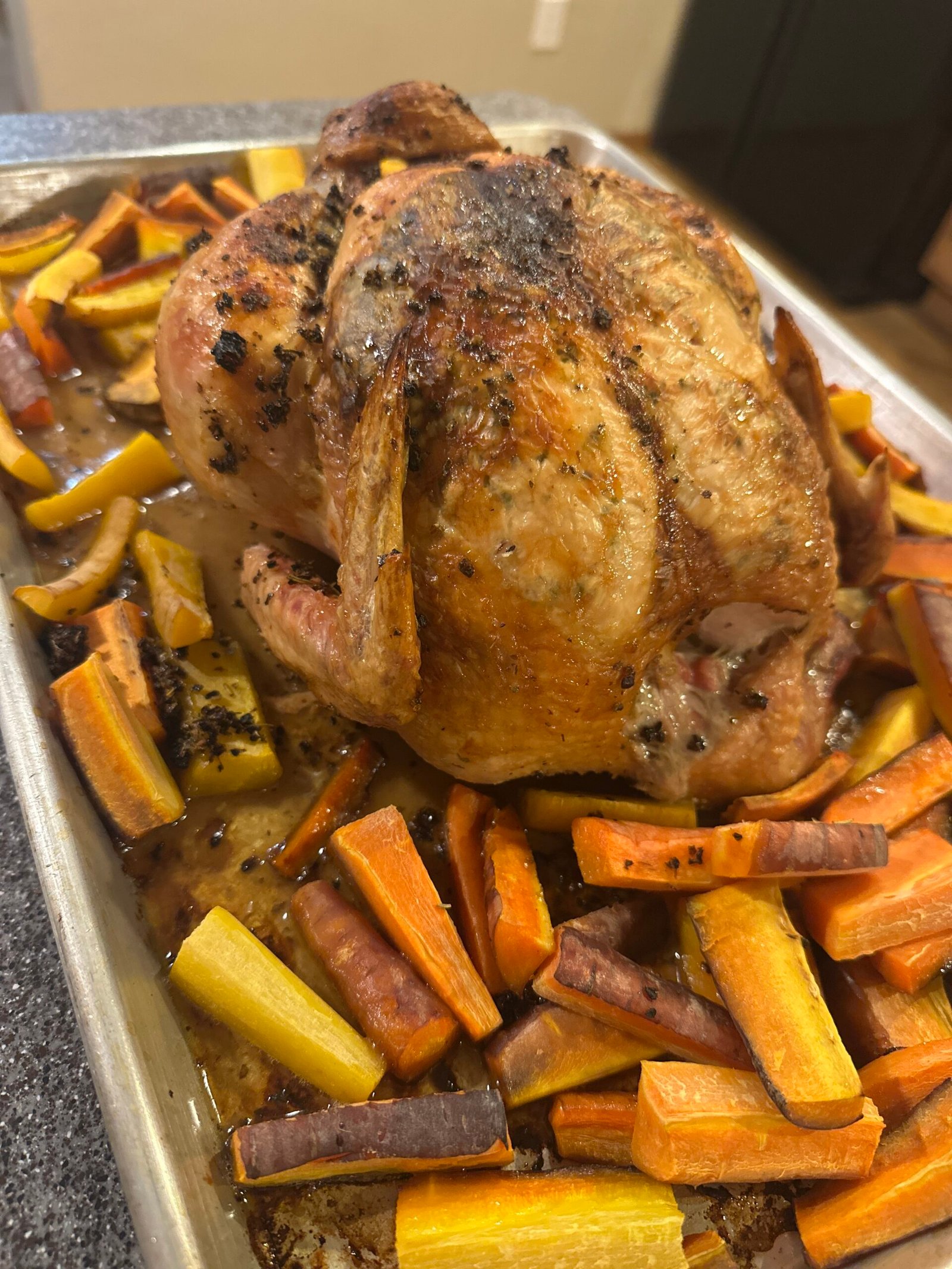 Classic Roasted Whole Chicken with Herb Butter Classic Roasted Whole Chicken with Herb Butter