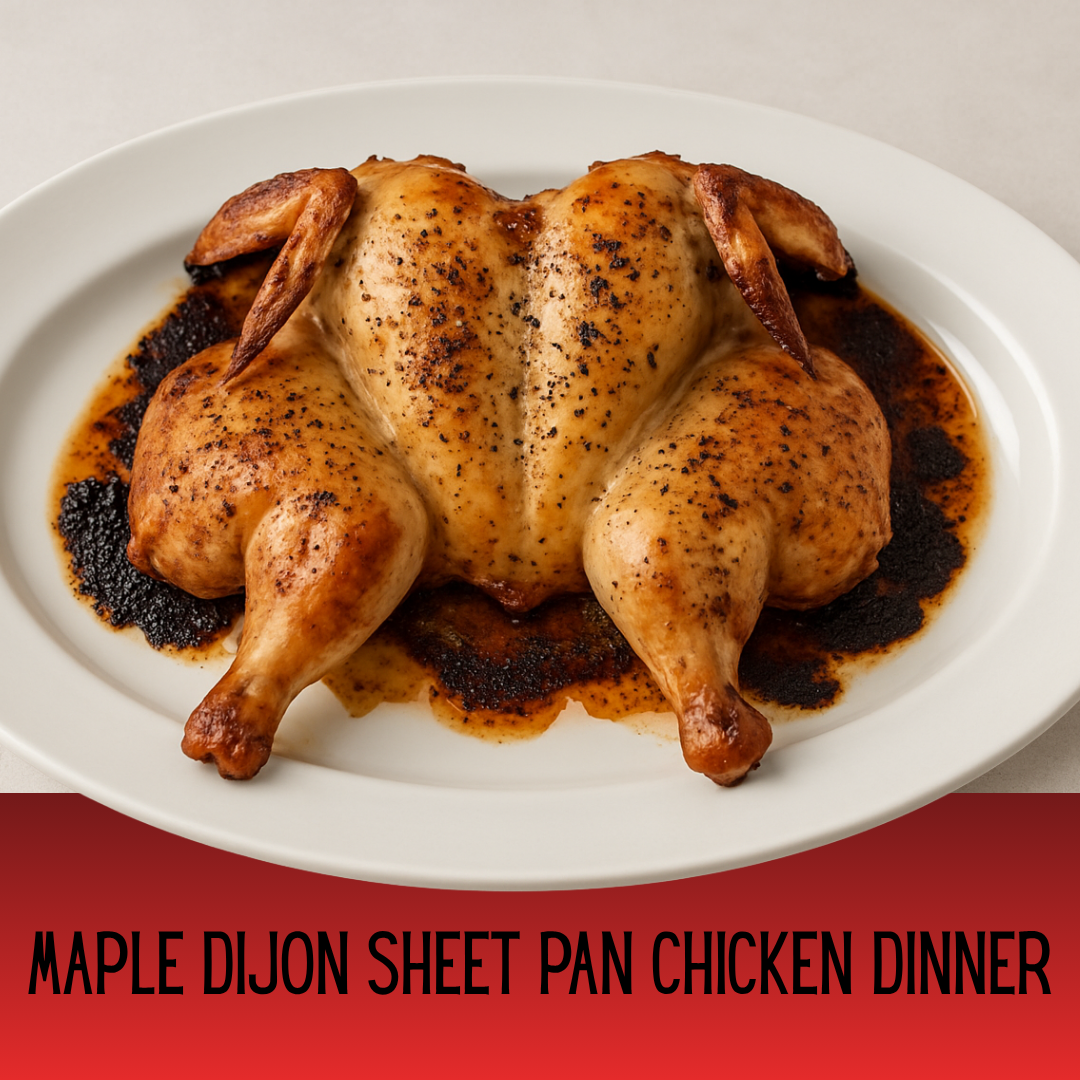 🍁 Sweet & Savory: Maple Dijon Chicken for an Easy Weeknight Dinner